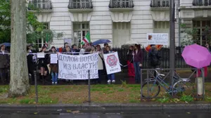 Paris « pour une Russie libre »: rapport de manifestation