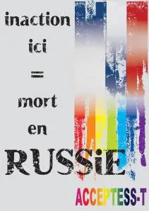 13 septembre, Rassemblement à Paris  Silence = Mort en Russie 
