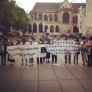 Photos : Rassemblement  Libérez les prisonniers politiques en Russie ! , 6 mai 2014, Paris