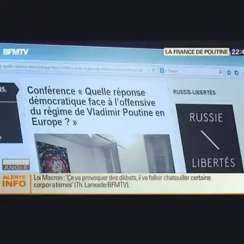 Emission  Grand Angle  sur BFM TV