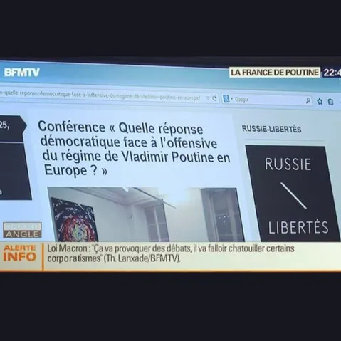 Emission  Grand Angle  sur BFM TV