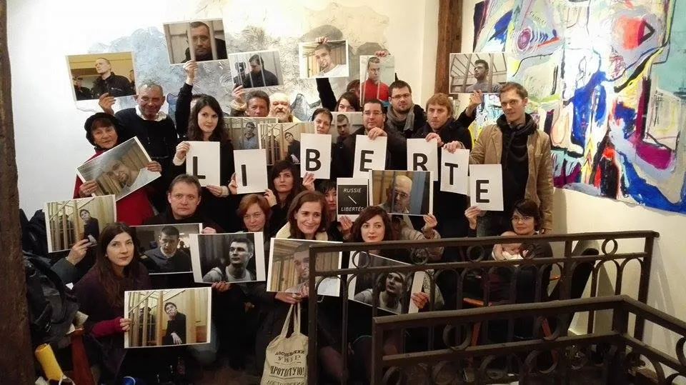 Soirée  Pour la liberté d'expression . Paris. 14.01.15