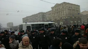 Jour de la Constitution : 33 arrestations à Moscou.