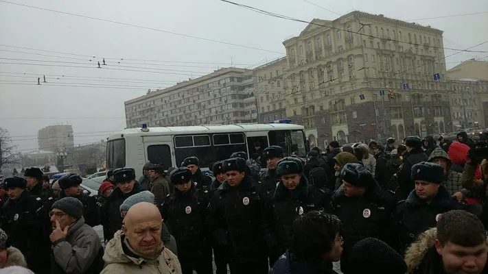 Jour de la Constitution : 33 arrestations à Moscou.