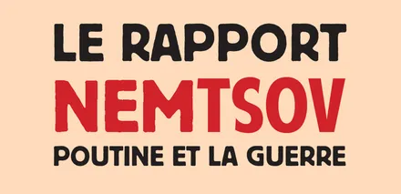 Livre  Le rapport Nemtsov, Poutine et la guerre .