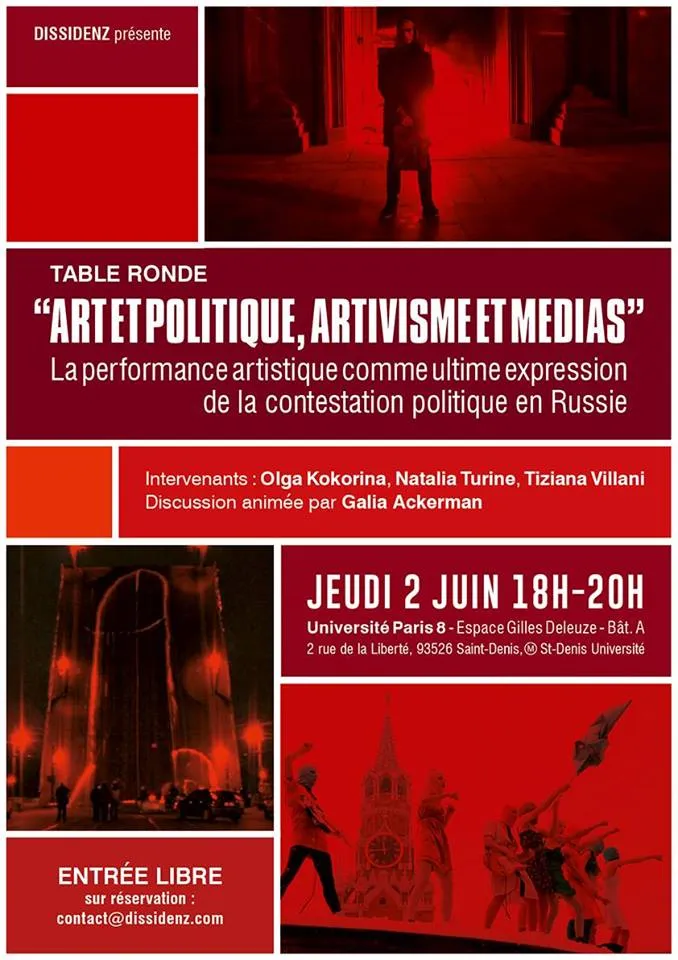 Table ronde  Art et politique, artivisme et médias 