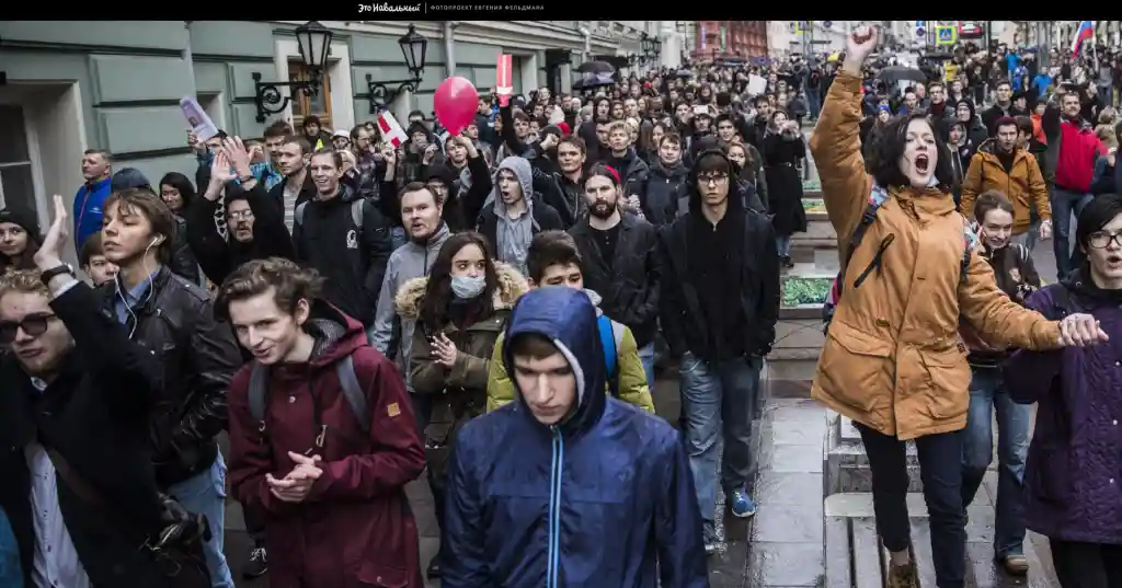 Des milliers de Russes ont manifesté hier pour avoir le choix en 2018.