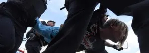 Les manifestants participaient ce samedi à un rassemblement de l’opposition devant la mairie de Moscou pour réclamer des élections libres.