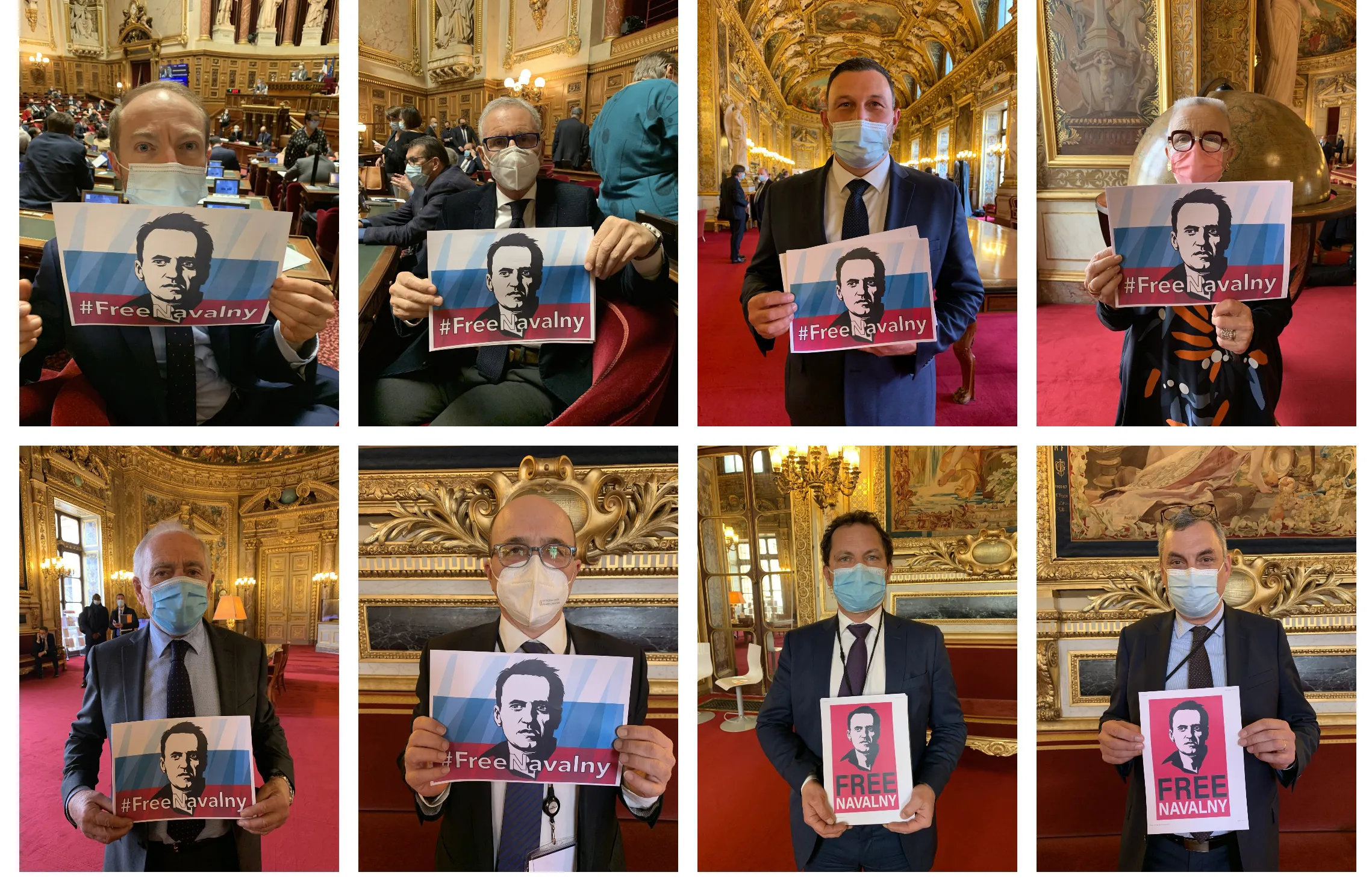 Des parlementaires s'engagent pour la libération d'Alexeï Navalny