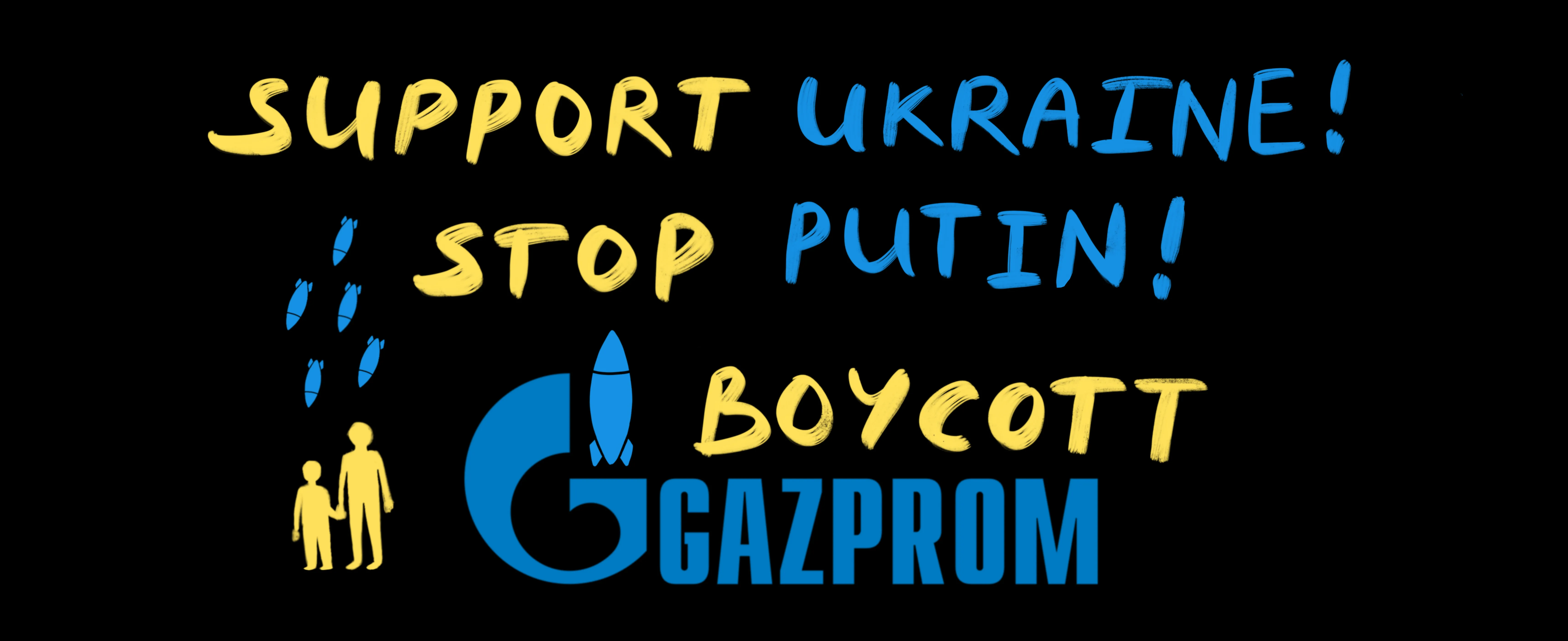 Lancement de la campagne #BoycottGazprom