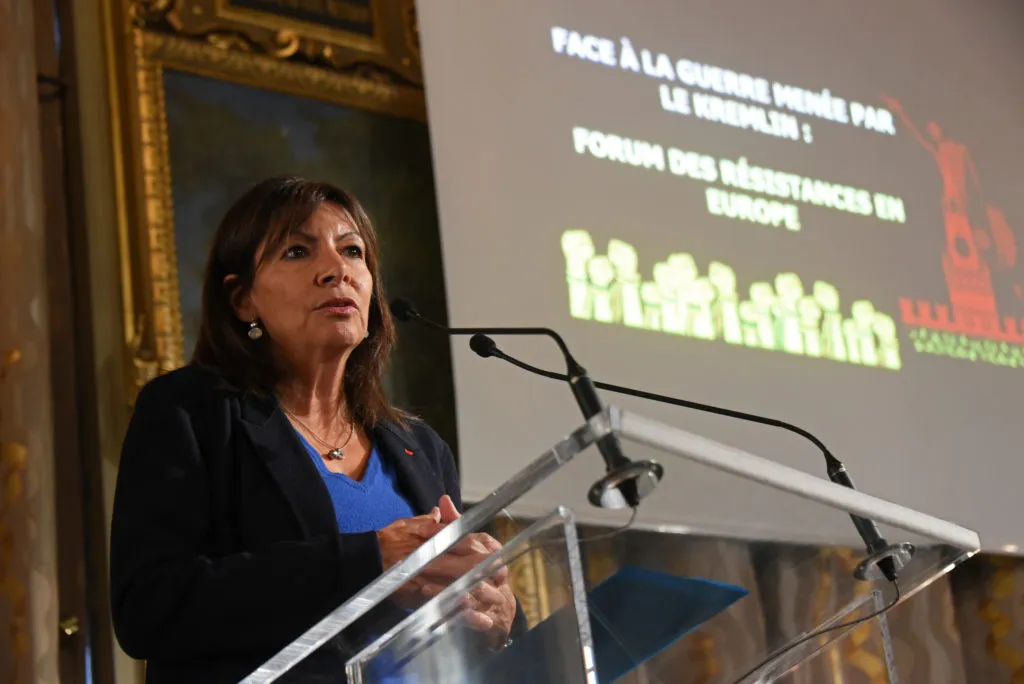 Anne Hidalgo, maire de Paris