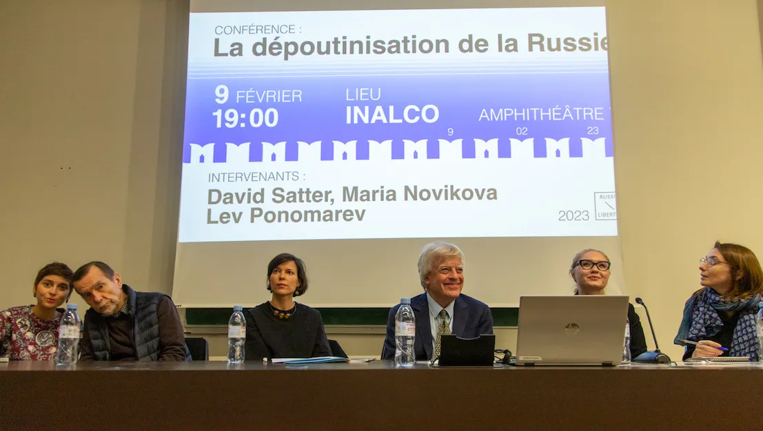 REPLAY de la conférence  Les voies de dépoutinisation de la Russie 