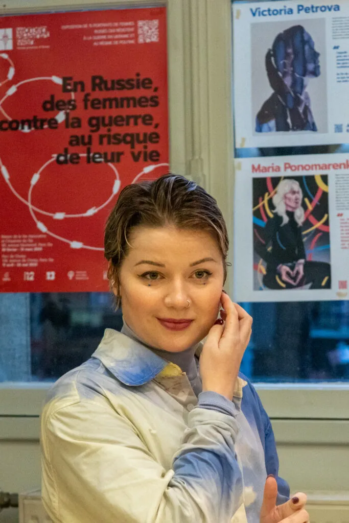 Vika Privalova Résistance Féministe antiguerre