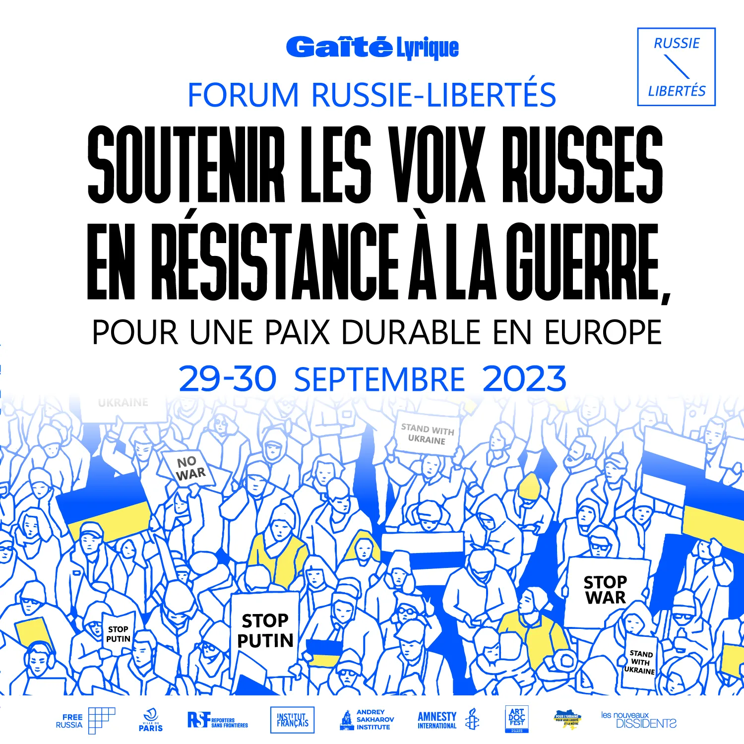 FORUM RUSSIE-LIBERTÉS 2023