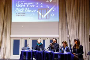 RÉSULTATS DE LA CONFERENCE : L'ETAT D'ESPRIT DE LA SOCIETE RUSSE A LA VEILLE DES  NON-ELECTIONS 