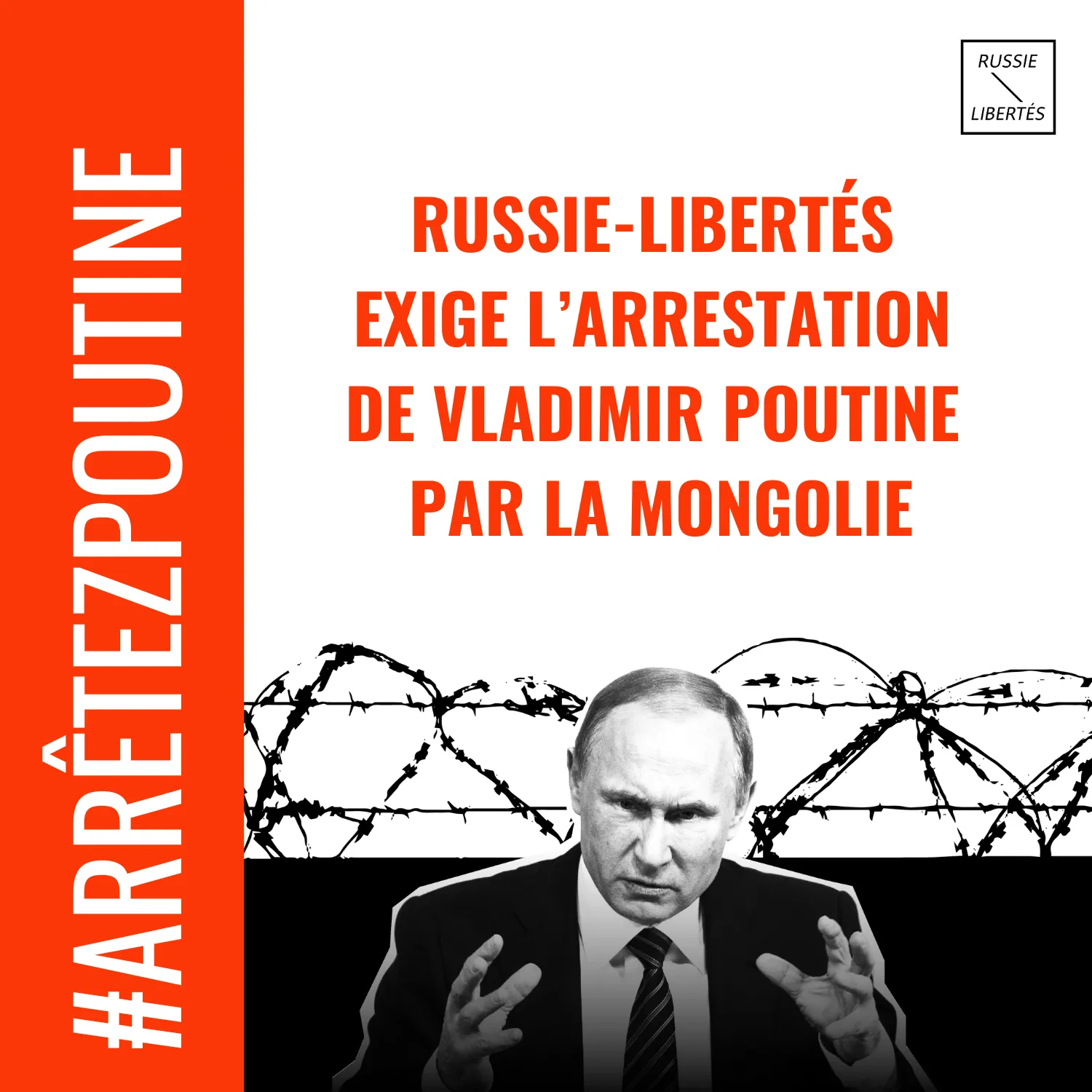 Arrêtez Poutine !