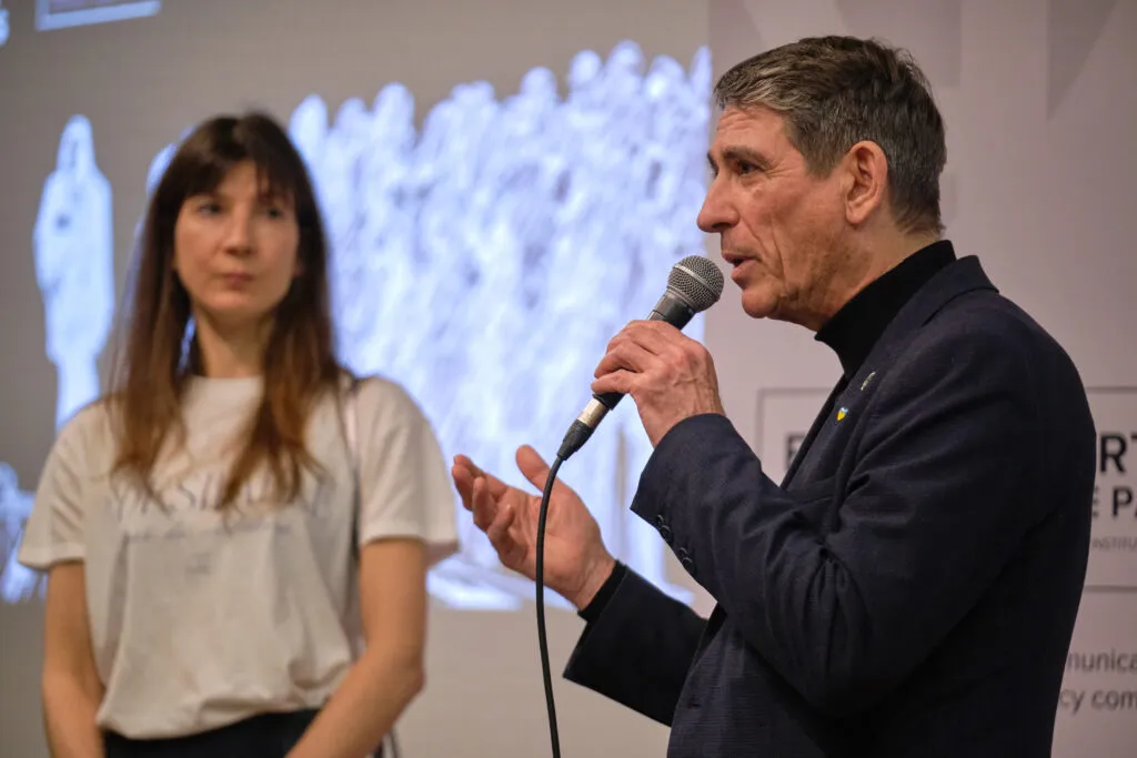 Olga Prokopieva et Jean-Pierre Pasternak