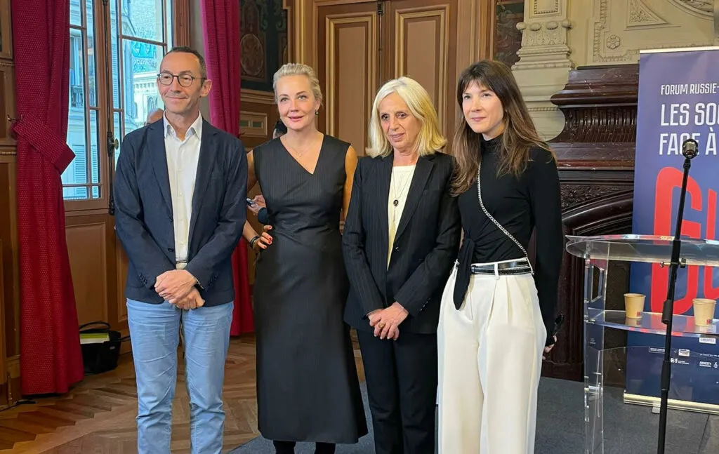 François Vauglin, Yulia Navalnaya, Geneviève Garrigos, Olga Prokopieva