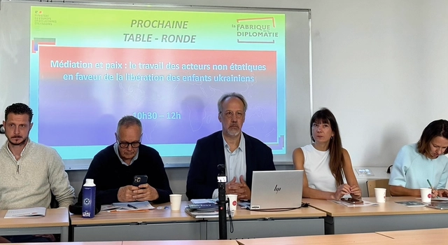 L’action des sociétés civiles russes et ukrainiennes face à la déportation des enfants d’Ukraine - Fabrique de la Diplomatie, 7 septembre 2025, Paris