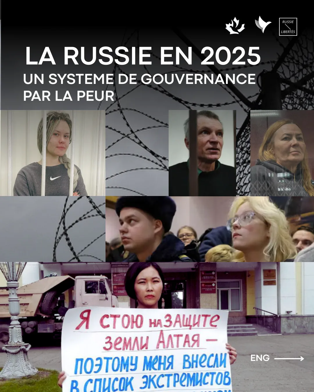 La répression en Russie en 2025 : un système de gouvernance par la peur
