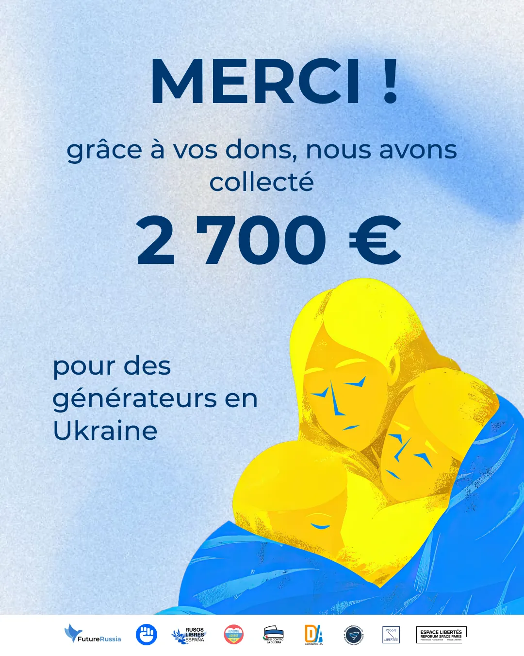 2 700 € récoltés : Merci pour votre solidarité exemplaire !