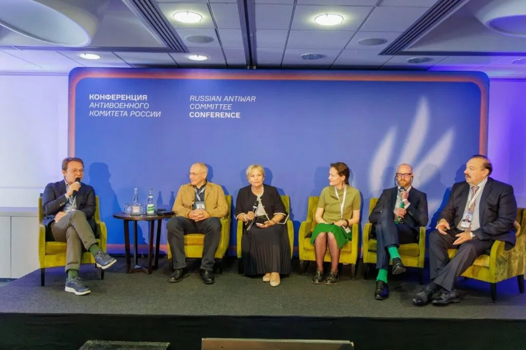 Kirill Martynov, Novaïa gazeta Europe; Mikhaïl Khodorkovsky; Rasa Juknevičienė, Eurodéputée; Lana Pylaeva; Ondřej Kolář, Eurodéputé; Gennady Goudkov