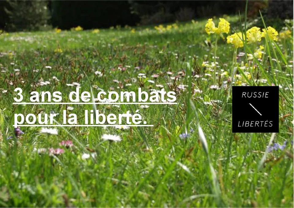 Anniversaire de Russie-Libertés. 3 ans de combats pour la liberté. Pique-nique festif @ Parc des Buttes-Chaumont