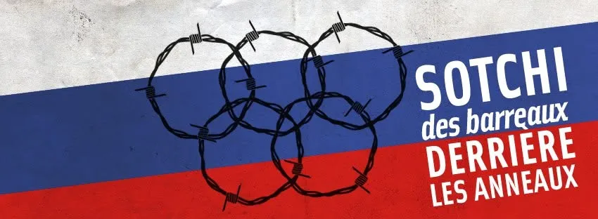 Sotchi - Des barreaux derrière les anneaux