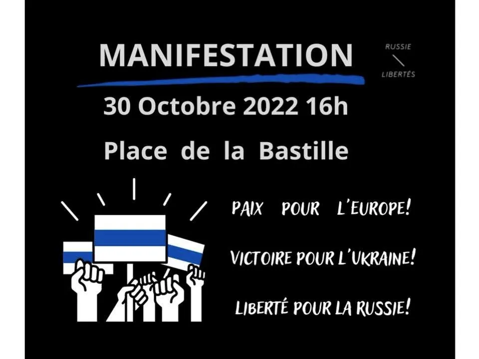 Contre la guerre en Ukraine et contre les répressions en Russie !