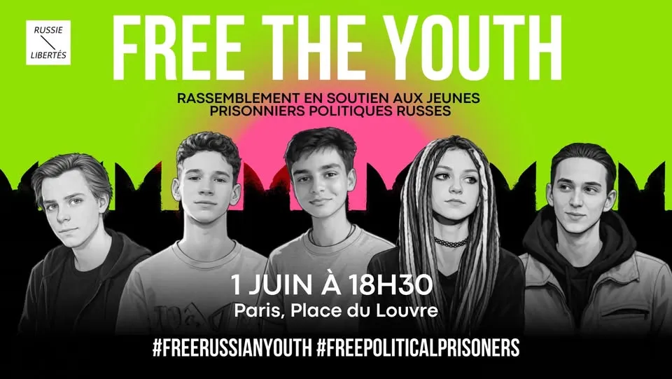 Libérons les jeunes prisonniers politiques russes