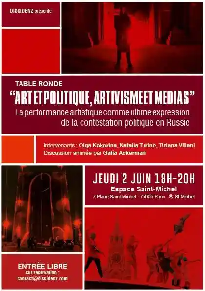 Table ronde "Art et politique, artivisme et médias"