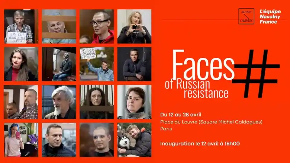 Inauguration Exposition Les Visages d'une Russie en Résistance