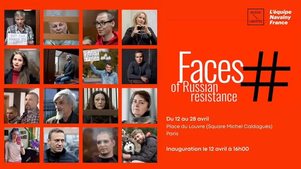 Inauguration Exposition Les Visages d'une Russie en Résistance