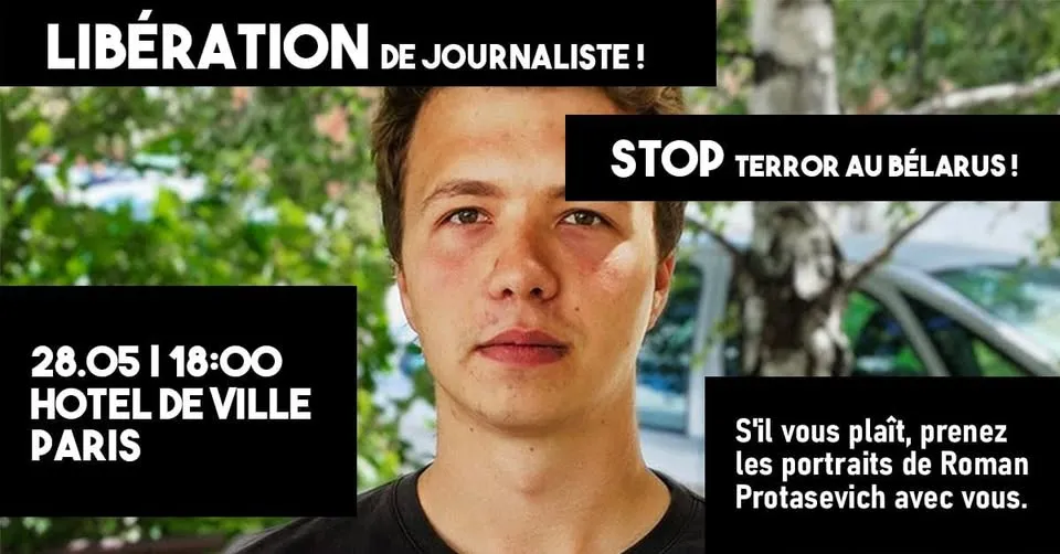Stop au terrorisme de Loukashenko en Europe!
