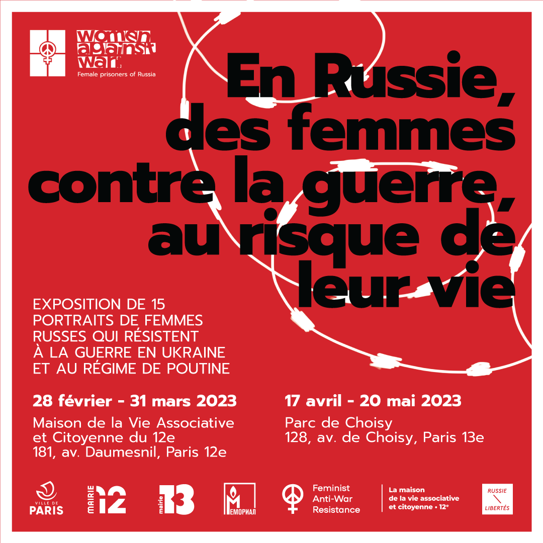 Exposition : en Russie, des femmes contre la guerre, au risque de leur vie