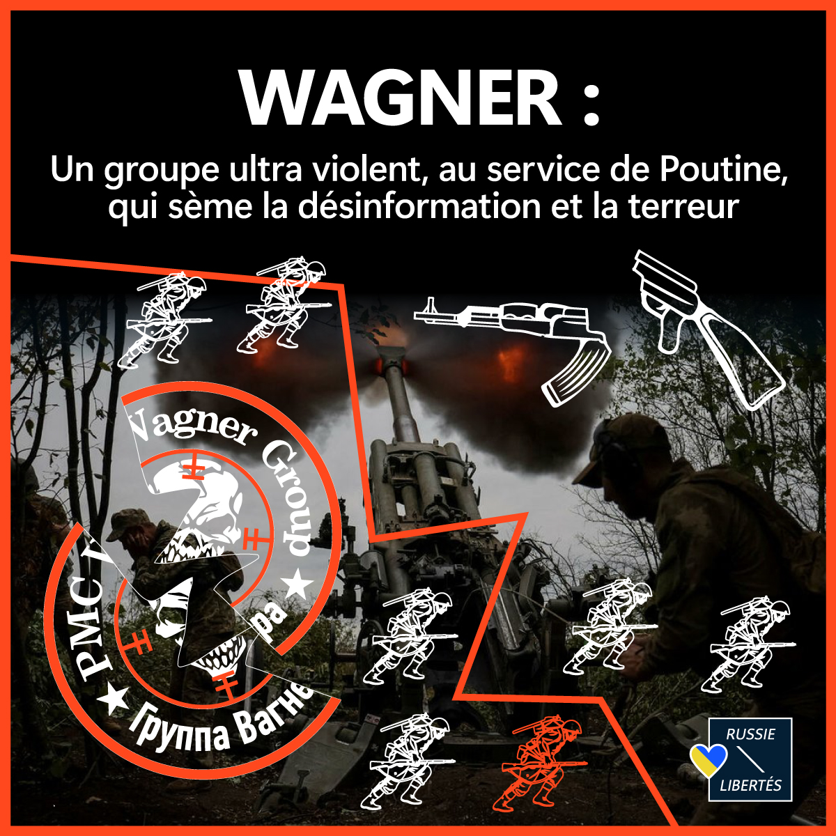 Wagner : un groupe ultra violent, au service de Poutine, qui sème la désinformation et la terreur